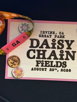 Daisy Chain Fields Festival Ticket