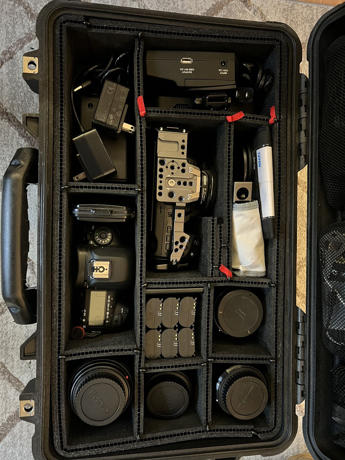 Full A/B Camera Kit (With Audio, Drone, Gimbal, Monitor, One Tripod)