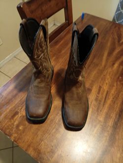 Work boots steel toe water proof