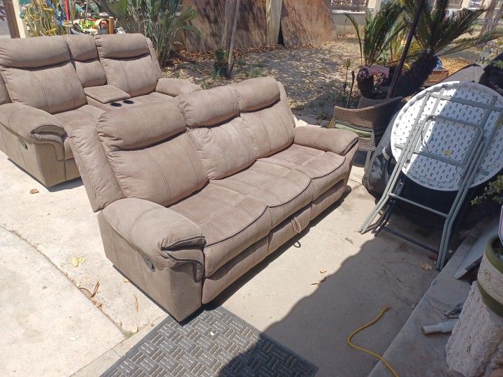 Recliner Sofa Set
