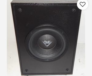 Klipsch SW-8 or SW-8 II powered subwoofer.