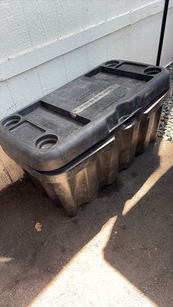 Heavy duty plastic storage