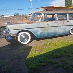 56 Chevy Bel Air wagon has 265 original engine all original runs great