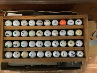 Nice golf ball display