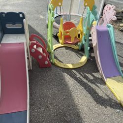 toddler play set(s) slide & swing(MUST GO‼️)