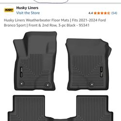 Husky liner mats