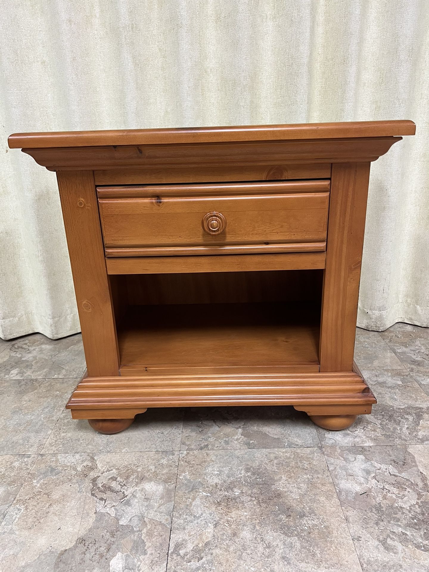 Wooden Bedside Table