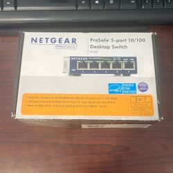 Netgear prosafe 5-port 10/100 Desktop Switch