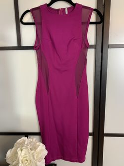 New magenta dress