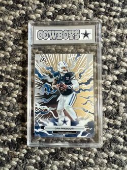 Dad Prescott, Dallas Cowboys football card card case