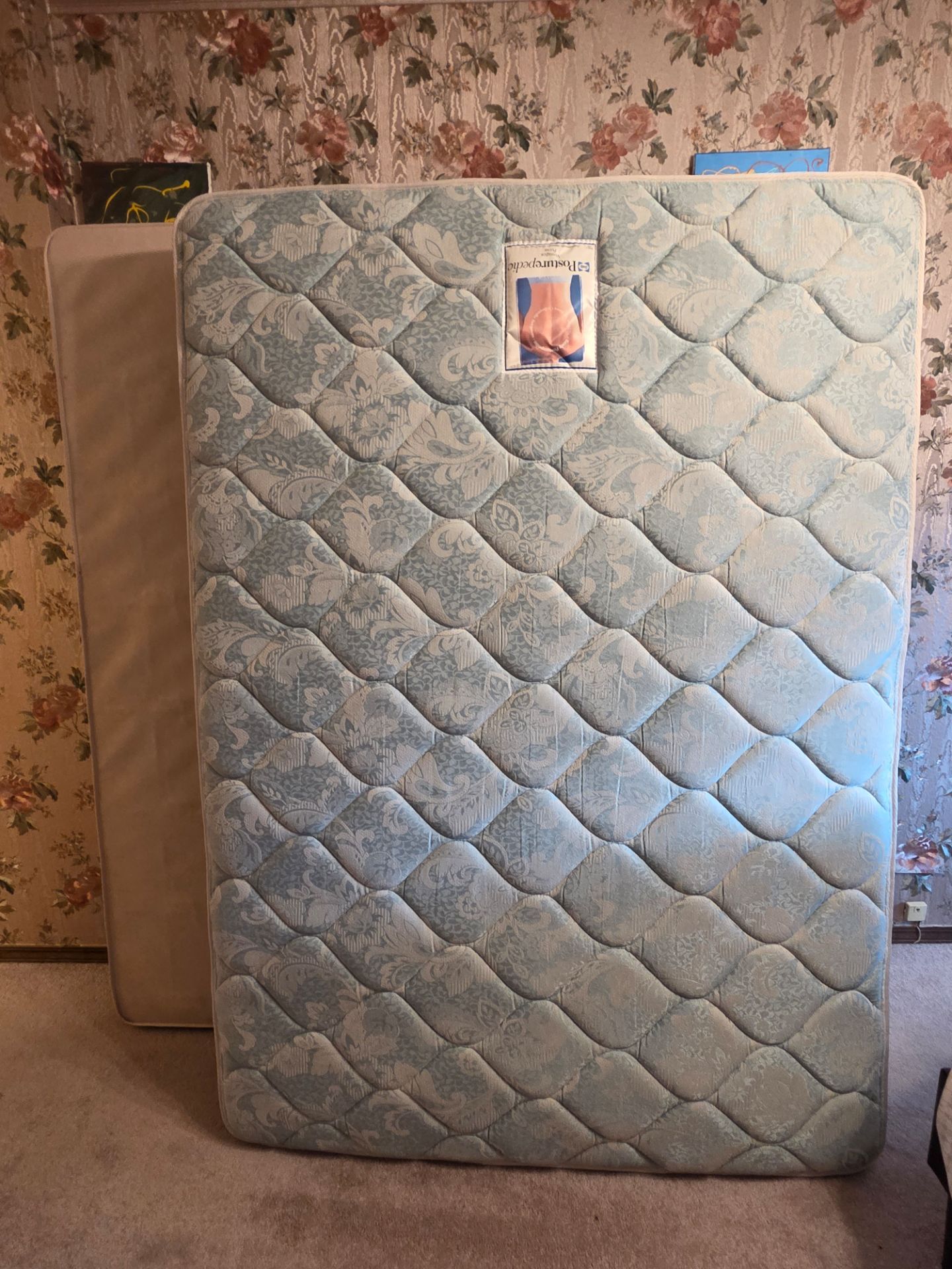 Mattress Set, Headboard, Night stands and Frame