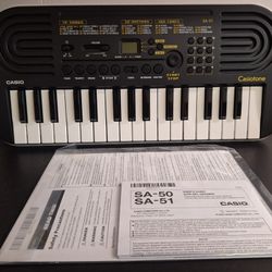 CASIO/CASIOTONE SA-51 MINI KEYBOARD 