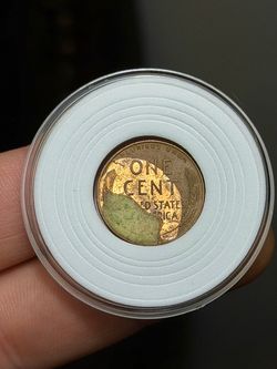 Rare 🤩!! 1955-D Wheat Penny MAJOR Peeling Lamination Error - Rare Retained Flap!