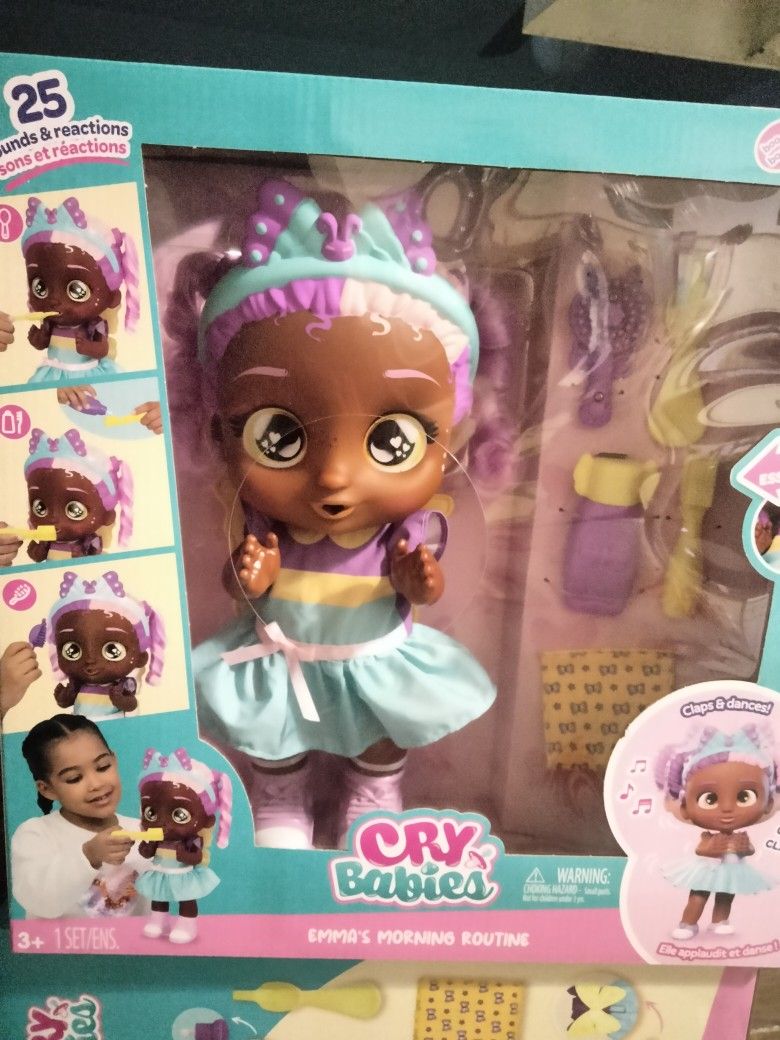 Cry Babies Emma's Morning Routine Doll
