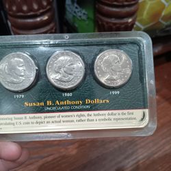 Susan B Anthony dollars