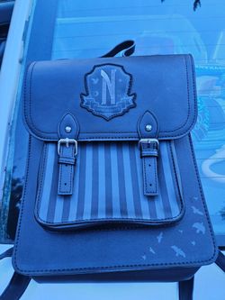 Wednesday Addams Nevermore Academy Mini Backpack