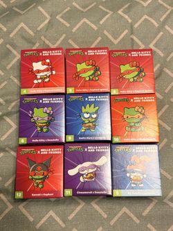 Hello Kitty X TMNT McDonald’s Toys