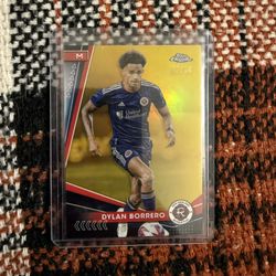 2024 Topps Chrome MLS Gold Refractor /50 