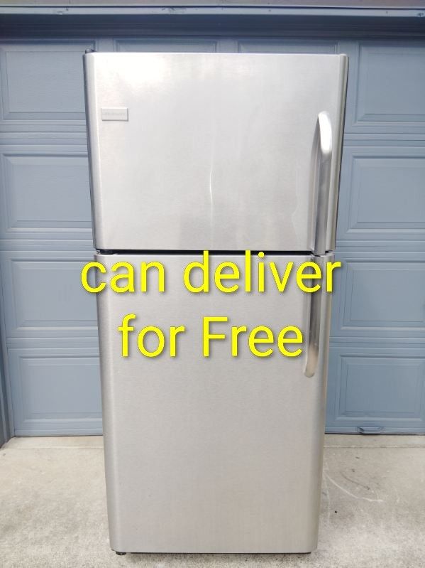 Frigidaire Stainless Steel Refrigerator 20 Cuft(Size:32" W 69" H