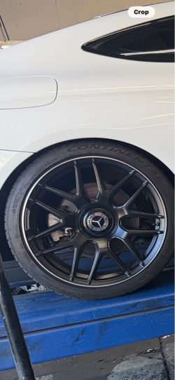 Mercedes c43 c63 new amg style 29” rims with tires pkg