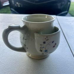 Coffee Mug with Tea Bag Holder