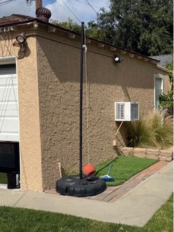 Kids tetherball court