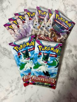 Pokemon Cards Paldea Evolved Packs