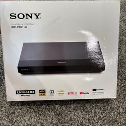 Sony 4K BluRay Player 