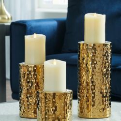 3pc Candle Holder 