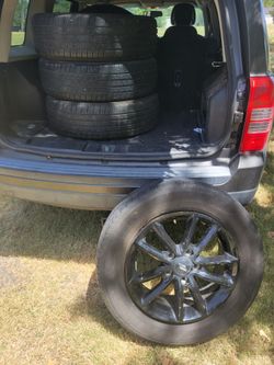 4 Tires/Rims from Dodge Journey