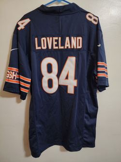 Nike Chicago Bears Colston Loveland #84 Navy Blue Game Jersey Size XXL Football