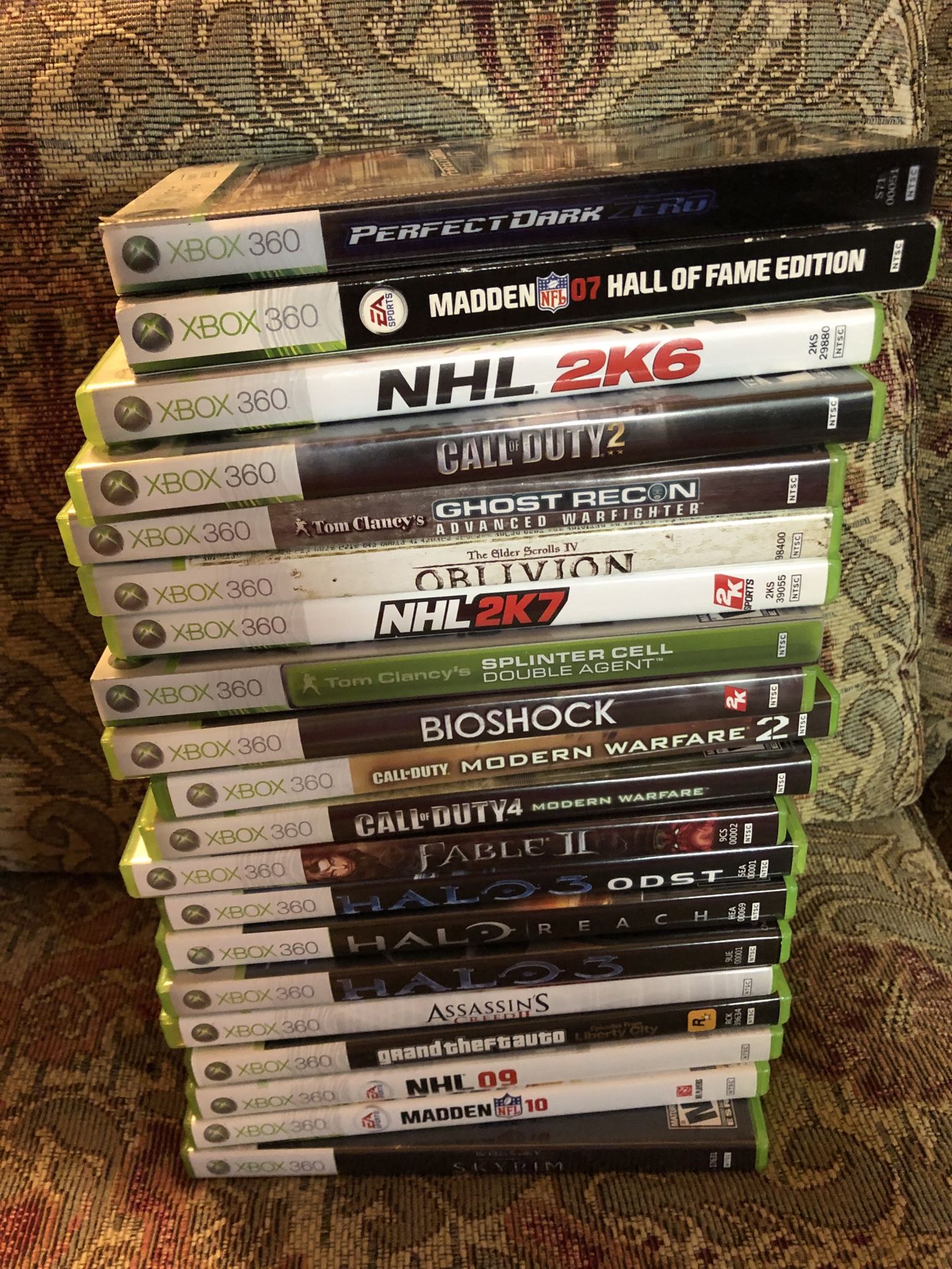 Xbox 360 Game Lot - Bioshock, Halo, Elder Scrolls and more!