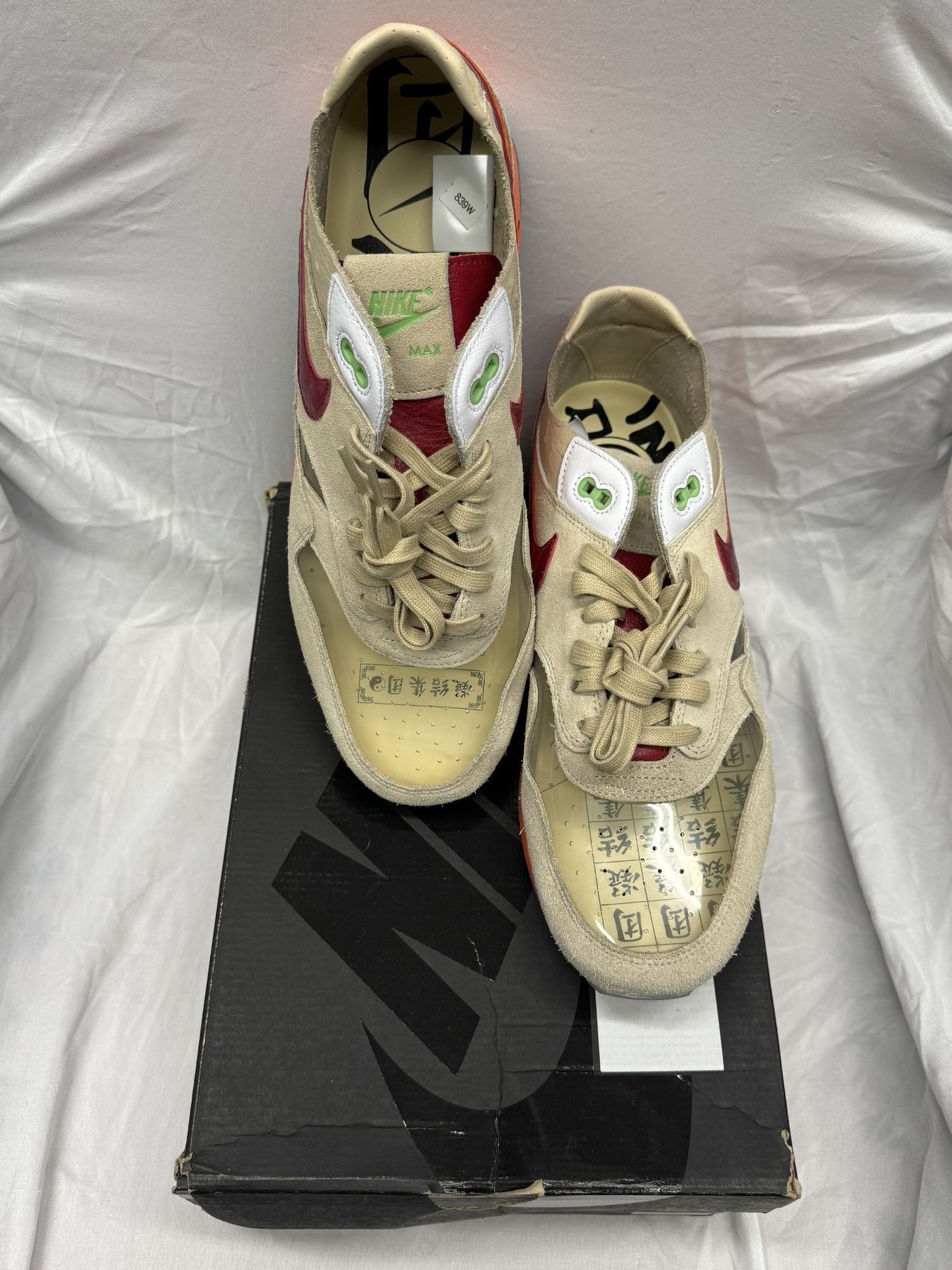 Nike Air Max 1 x CLOT Kiss Of Death 2021 Sz 12