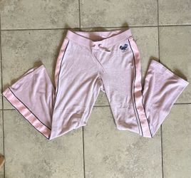 Juicy Couture Y2K Pink Flare Lounge Pants Size M