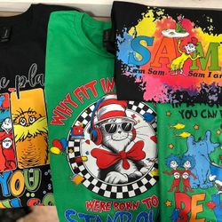 Dr Seuss Custom T Shirts 