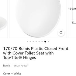 New Bemis Toilet Seat 