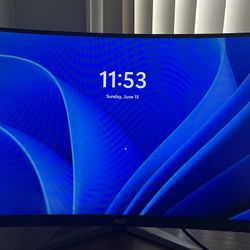 Ryzen 5 5600 6 Core System for Sale With 27 inch curved display 