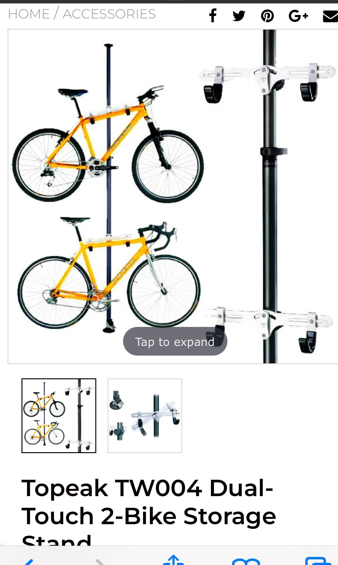 Like New Bike Storage Stand That Sells On Amazon For $220!