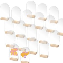 Acrylic arch table signs 20 Pk