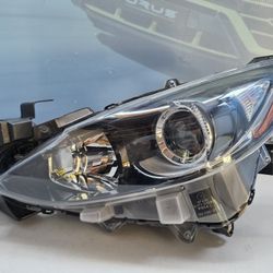 2014-2016 MAZDA 3 LEFT HALOGEN HEADLIGHT 