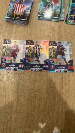 Panini Premier League Game Changer Cards x3