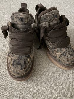 UGG Lowmel Spotted Lace-Up Sneakers