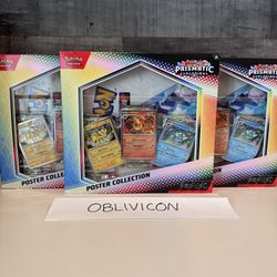 Pokemon Prismatic Evolutions Poster Collection