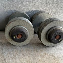 Dumbbells 2x70lbs