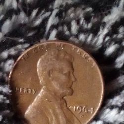 1964 D Penny