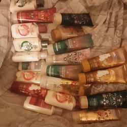 Brand New BATH And Body Christmas Body Creams/lotions 