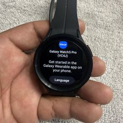 Samsung Galaxy Watch5 Pro 45mm • 16.0GB • Black Titanium
