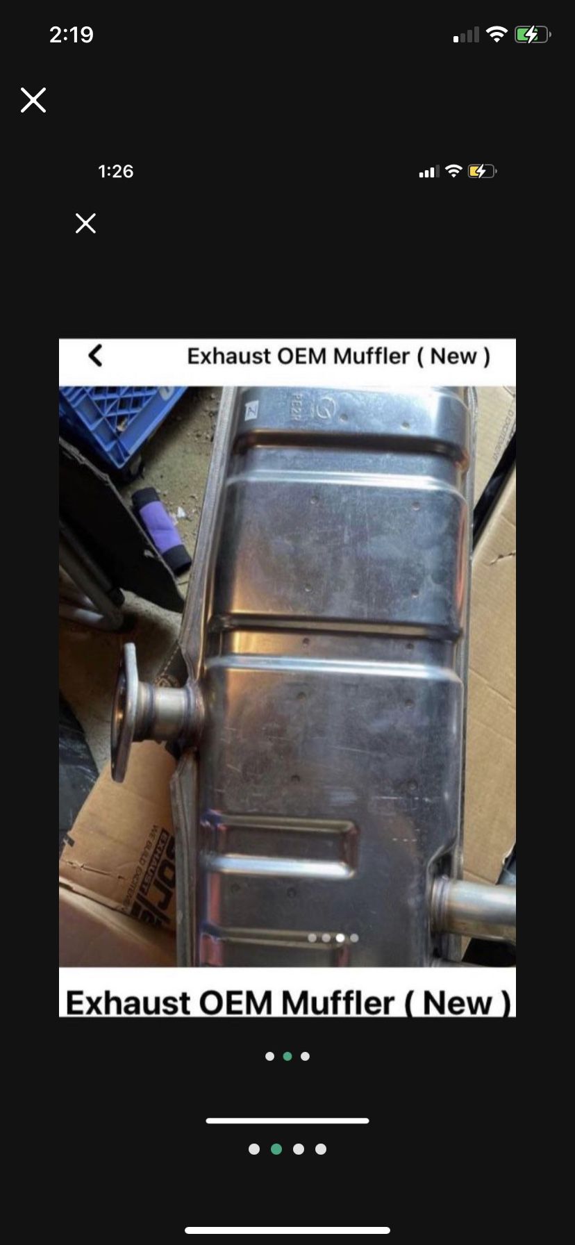 OEM Exhaust Muffler (MAZDA MIATA) 