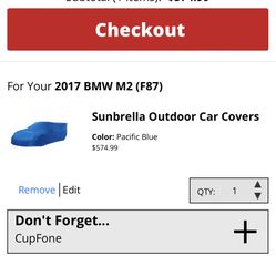 WeatherTech Car Cover BMW 2 Series 