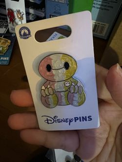 Baymax big hero-6 tye dye edition Disney parks pin